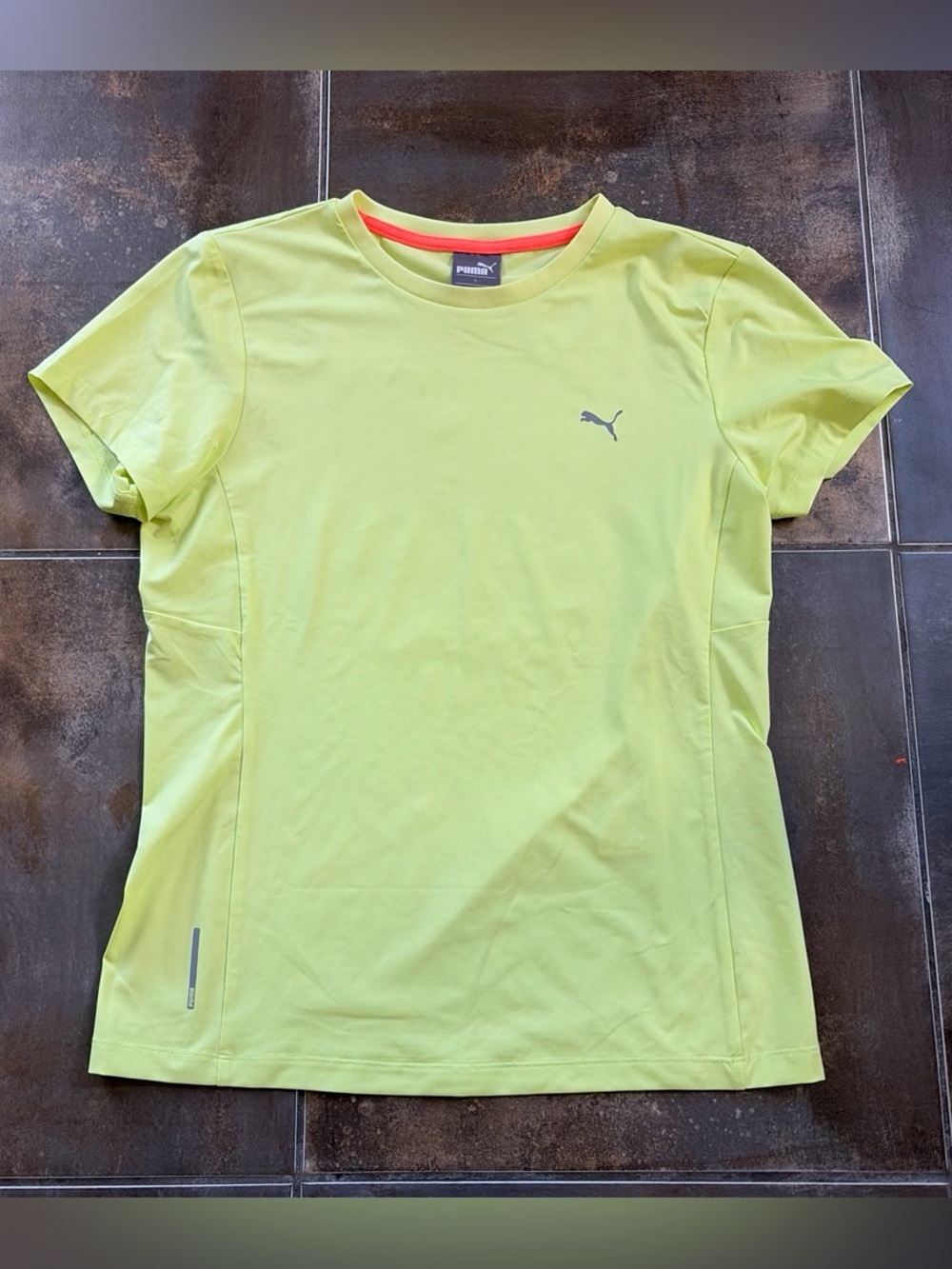 PUMA Women's Lime Performance Tee BRAND NEW